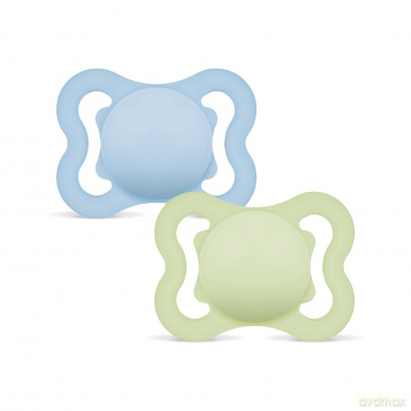 MAM - Air Silk 0-6m 2p Box V - Blue - 0-6m
