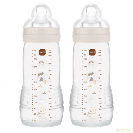 MAM - Easy Active Baby Bottle - Neutral - 330 ml