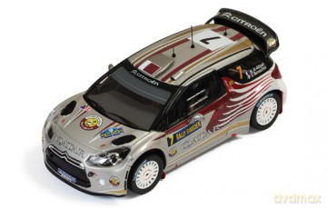 IXO Citroen DS3 WRC #7 N.AlAttiyah [ZABAWKA]