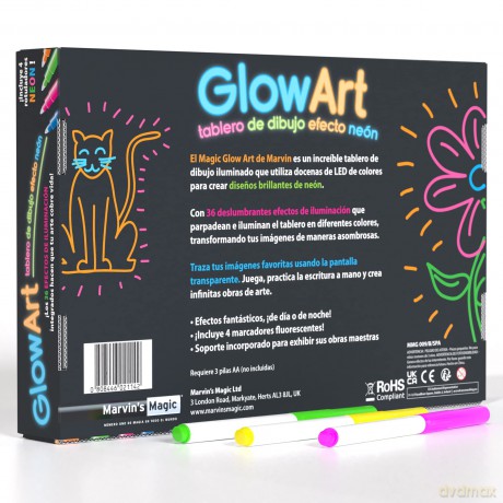 Marvins Magic - Glow Art - Black - (MMG009B)