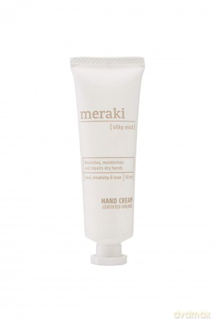 Meraki - Hand cream, Silky mist - h: 13.3 cm, dia: 3 cm