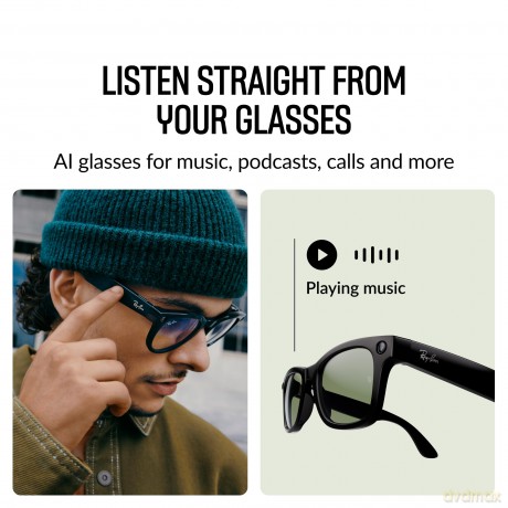 Meta - Ray-Ban Wayfarer - Smart Glasses