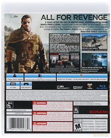 Metal Gear Solid V: The Phantom Pain [GRA PS3]