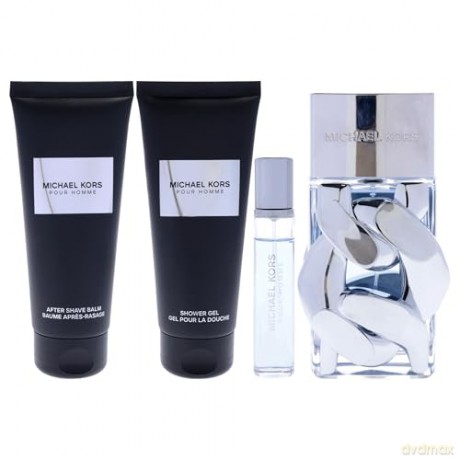 Michael Kors - Pour Homme EDP 100 ml + Body Lotion 100 ml + Shower Gel 100 ml + EDP 10 ml - Giftset