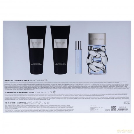 Michael Kors - Pour Homme EDP 100 ml + Body Lotion 100 ml + Shower Gel 100 ml + EDP 10 ml - Giftset