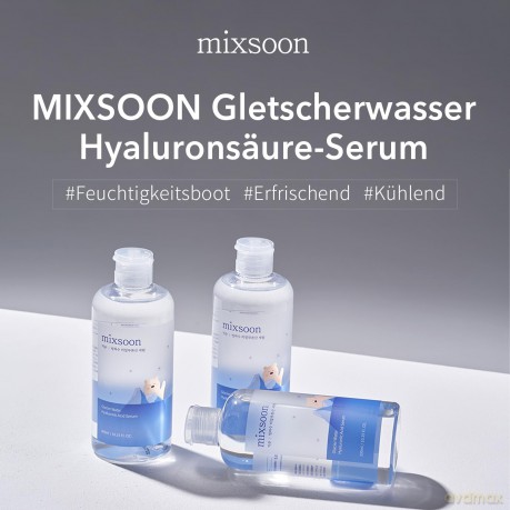 Mixsoon - Glacier Water Hyaluronic Acid Serum - 300 ml [KOMSETYKI]
