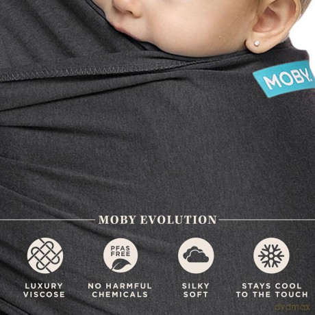 Moby - Wrap Evolution - Charcoal