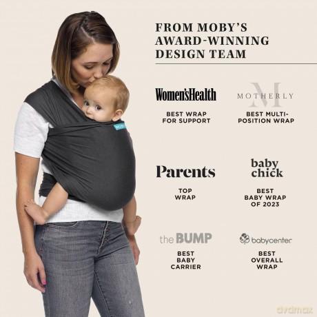 Moby - Wrap Evolution - Charcoal