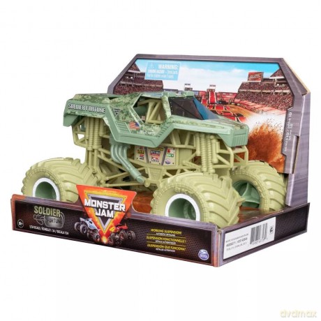 Monster Jam - 1:24 Collector Truck - Soldier Fortune
