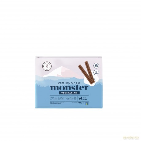 Monster Pet Food - Dog Dental Chew Vegetarian - Small - 224 g