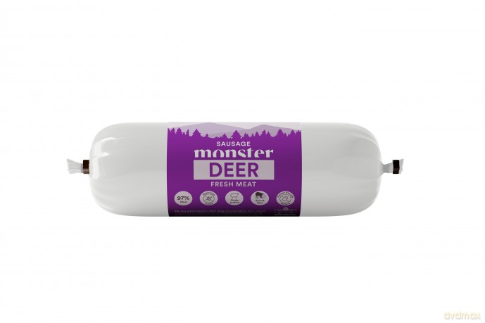 Monster Pet Food - Dog Sausage - Deer - 400 g