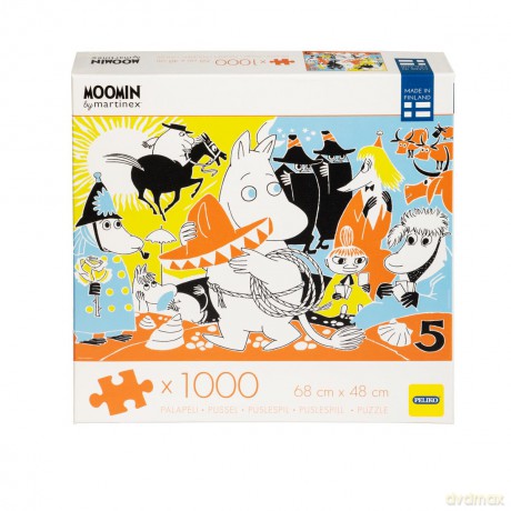 Moomin - Jigsaw Puzzle 1000 Pieces Comic Book Cover 5 (40855566)