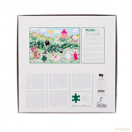 Moomin - Jigsaw Puzzle 1000 Pieces Flower Garden (40855696)