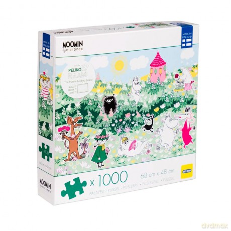 Moomin - Jigsaw Puzzle 1000 Pieces Flower Garden (40855696)