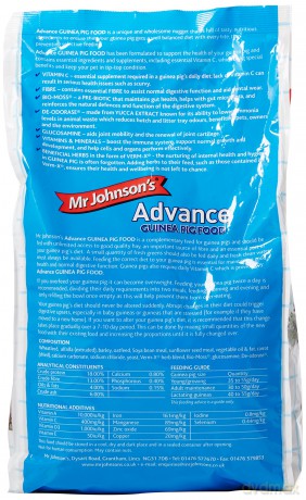 Mr.Johnson - Advance Guinea Pig Food 1.5kg