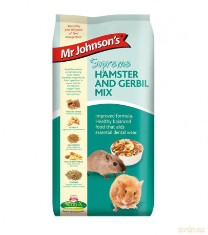 Mr.Johnson - Supreme hamster and gerbil mix 900gr - (815-130)