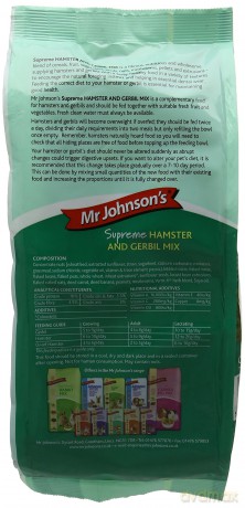 Mr.Johnson - Supreme hamster and gerbil mix 900gr - (815-130)