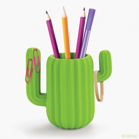 Mustard - Cactus Desk Organiser - Green