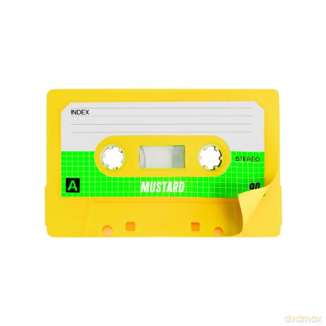 Mustard - Cassette Sticky Notes - 3 inches by 2 inches