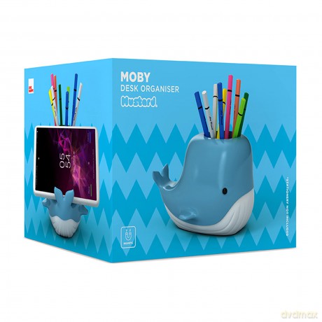 Mustard - Moby Pen Pot - 10 x 15 x 8 cm