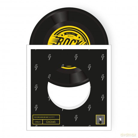 Mustard - Rock Star Mouse Mat