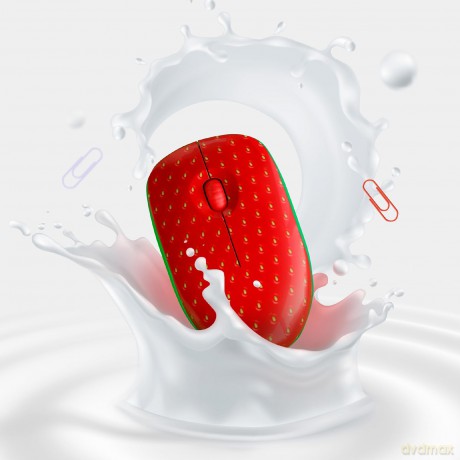 Mustard - Very Berry Mouse - Strawberry - Compact