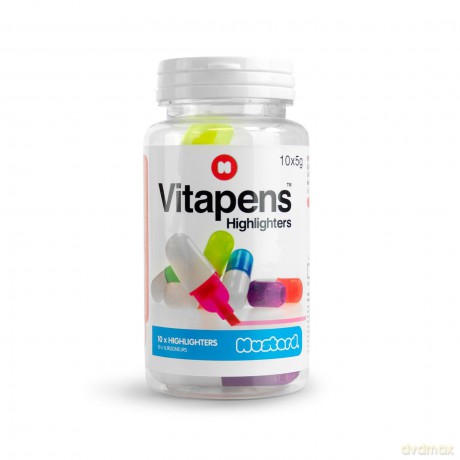Mustard - Vitapens - Assorted Vibrant Colors