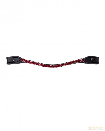 My Hobby Horse - Browband red stones (MHH011010)