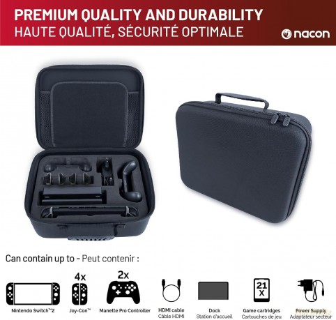 Nacon - XXL Hard Case for Nintendo Switch II