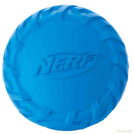 NERF - Nerf Dog Tire Squeak Ball - Green/Blue - 6.4 cm