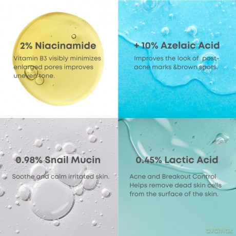 Nineless - A-Control 10% Azelaic Acid Serum - 30 ml [KOMSETYKI]