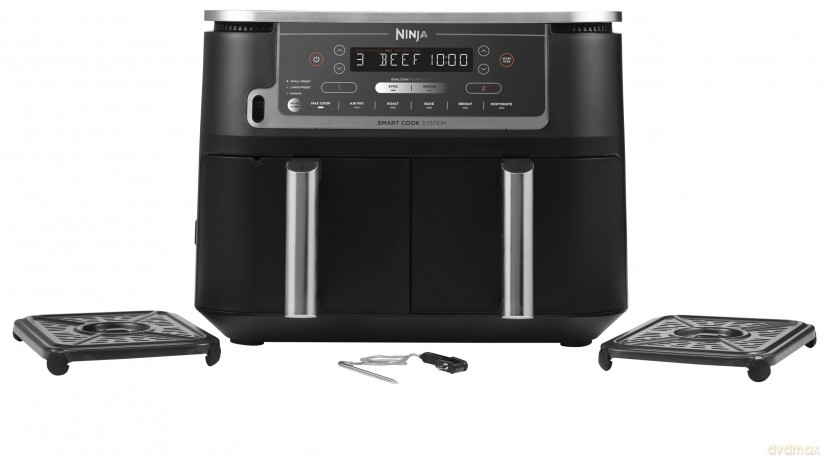 Ninja - Foodi Max Dual Zone AF451EU - Smart Cook System Air Fryer - 9.5ŻL