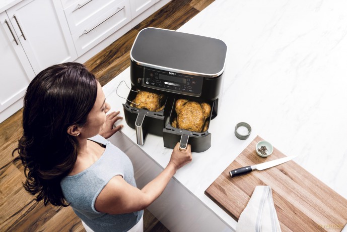 Ninja - Foodi Max Dual Zone AF451EU - Smart Cook System Air Fryer - 9.5ŻL