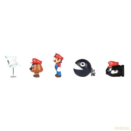 Nintendo - Super Mario Figure 5 Pack 6cm (410422)