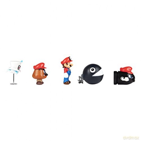 Nintendo - Super Mario Figure 5 Pack 6cm (410422)