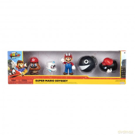 Nintendo - Super Mario Figure 5 Pack 6cm (410422)