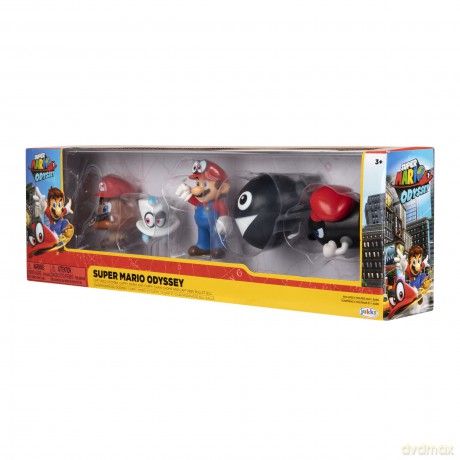 Nintendo - Super Mario Figure 5 Pack 6cm (410422)