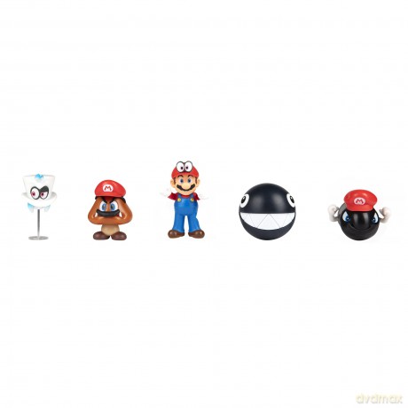 Nintendo - Super Mario Figure 5 Pack 6cm (410422)