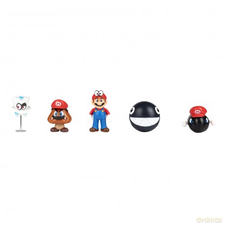 Nintendo - Super Mario Figure 5 Pack 6cm (410422)
