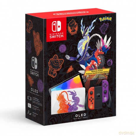 Nintendo Switch OLED Console - Pokemon Scarlet and Violet