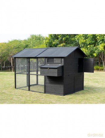 Nordic paws - chicken coop - 287 x195,7 x184,9cm