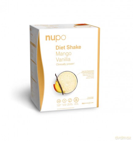 Nupo - Diet Shake Mango Vanilla 12 Servings
