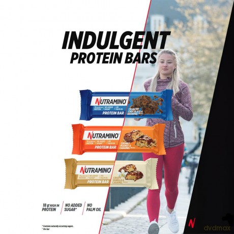 Nutramino - 12x Proteinbar Vanilla Caramel 55g
