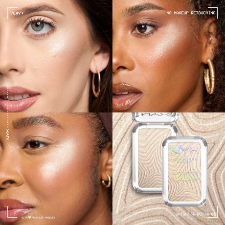 NYX Professional Makeup - Buttermelt Highlighter - 05 Bright And Butta