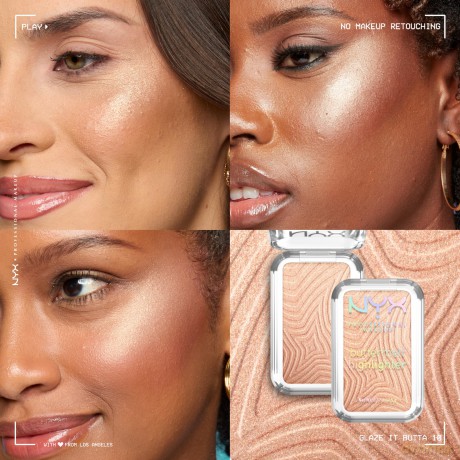 NYX Professional Makeup - Buttermelt Highlighter - 10 Glaze It Butta