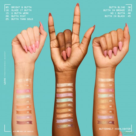 NYX Professional Makeup - Buttermelt Highlighter - 10 Glaze It Butta