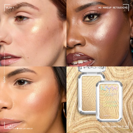 NYX Professional Makeup - Buttermelt Highlighter - 25 Butta Than Gold