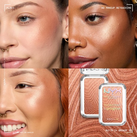 NYX Professional Makeup - Buttermelt Highlighter - 35 Butta In Bronze