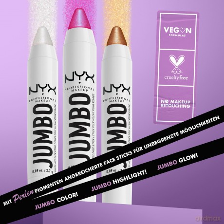 NYX Professional Makeup - Jumbo Artistry Face Sticks - Coconut Cake 01