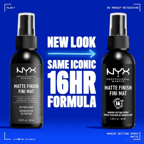 NYX Professional Makeup - Setting Spray Maxi - Matte Finish